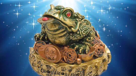 Tatlong -Haired Toad